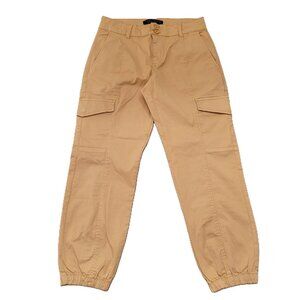 Sanctuary Womens Cargo Pants Size 27 Tan Khaki Surplus Mid Rise Straight Leg